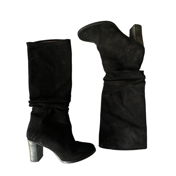 Free People Tennison Tall Boot Size 37 Black - Picture 4 of 8